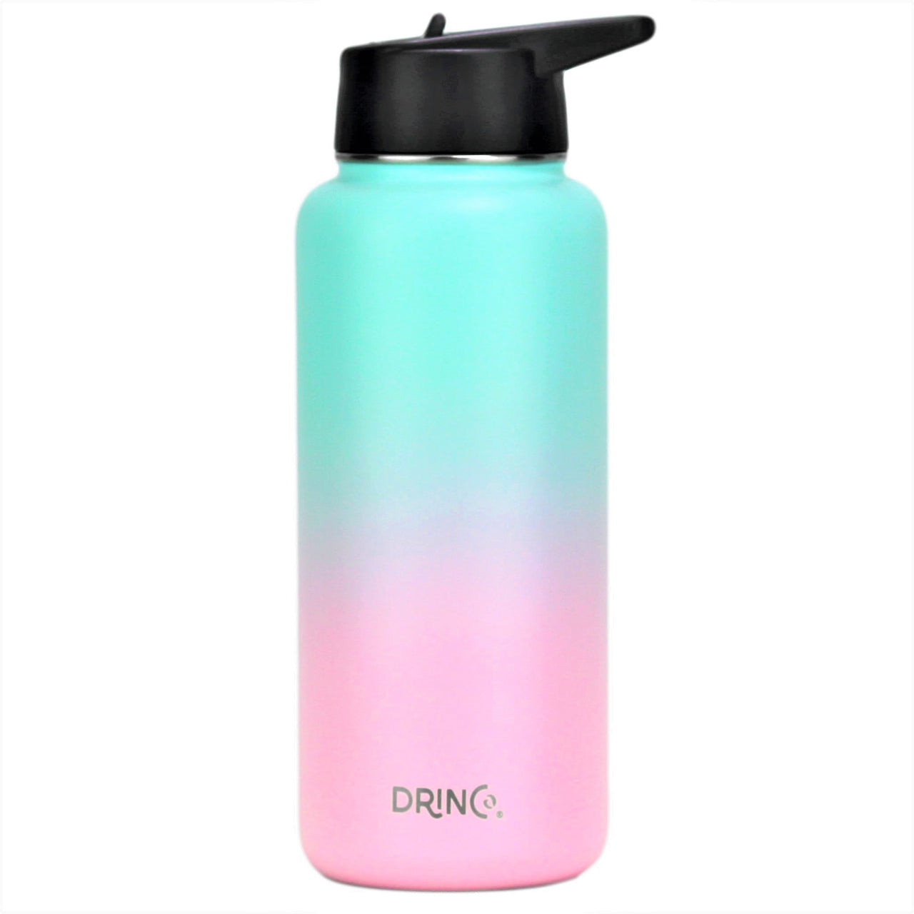 DRINCO® 32oz Stainless Steel Water Bottle (3 lids) - Macaron - Mercantile Mountain