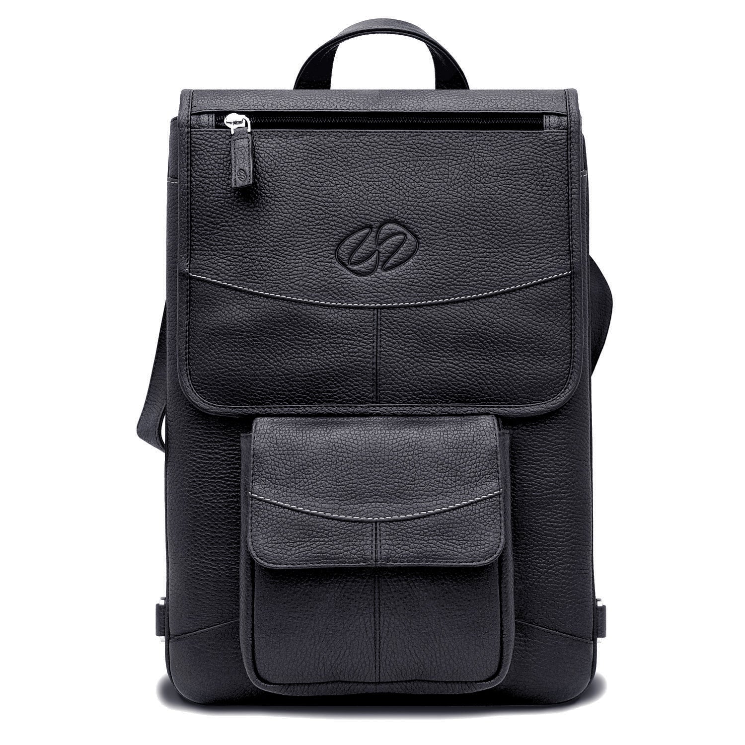 Premium Leather 14" MacBook Pro "Flight Jacket" Case - Mercantile Mountain