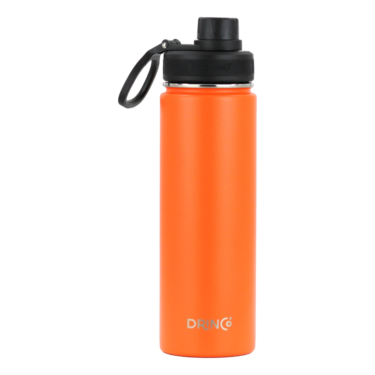 DRINCO® 22oz Stainless Steel Sport Water Bottle - Orange - Mercantile Mountain