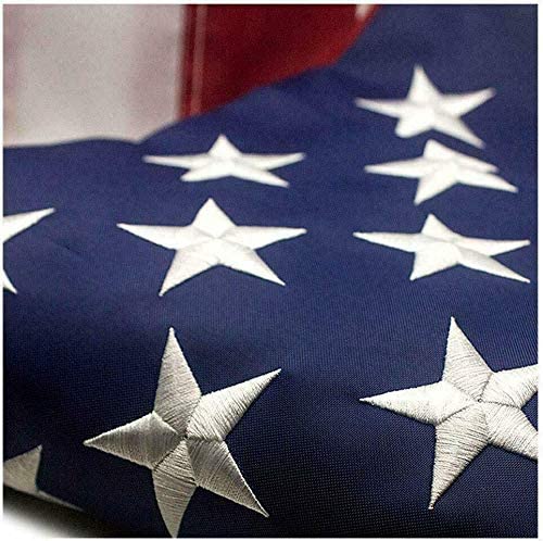 American Flag Outdoor Heavy Duty Embroidered Stars USA Flag - Mercantile Mountain