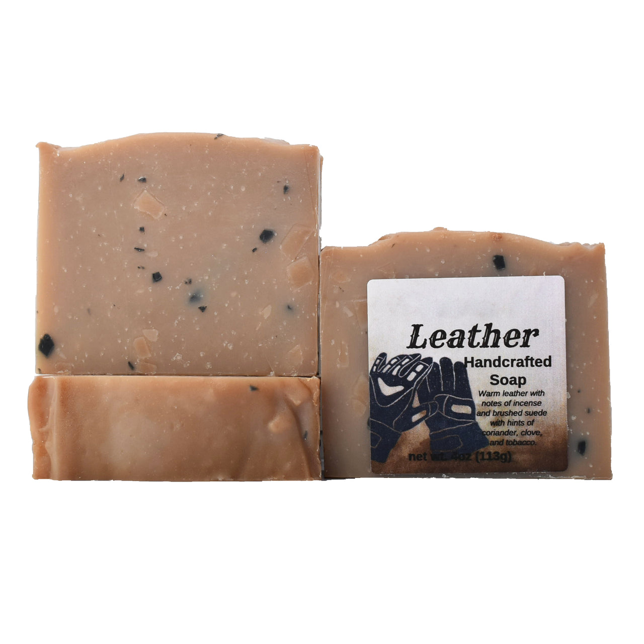 Leather Artisan Soap (1 Bar - 4oz) - Mercantile Mountain