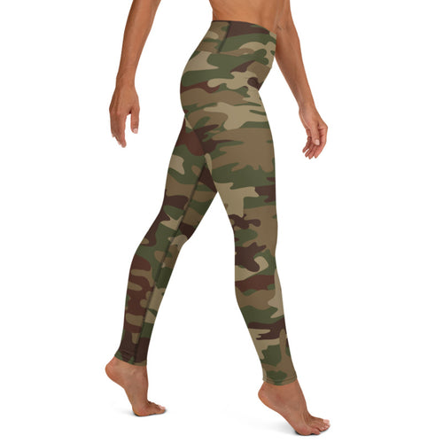 Army Camo leggings, Capris and Shorts - Mercantile Mountain
