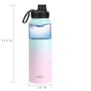 DRINCO® 40oz Stainless Steel Sport Water Bottle - Macaron - Mercantile Mountain