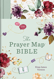 The KJV Prayer Map® Bible [Mint Blossoms] - Mercantile Mountain