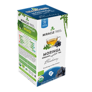 Miracle Tree's Organic Moringa Tea, Blueberry - Mercantile Mountain