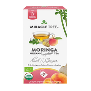 Miracle Tree's Organic Moringa Tea, Peach & Ginger - Mercantile Mountain