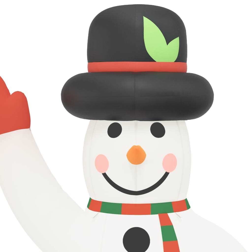 33 Foot Christmas Inflatable Snowman with LEDs inside - Mercantile Mountain