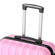 3-in-1 Multifunctional Large Capacity Traveling Storage Suitcase Pink - Mercantile Mountain