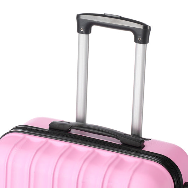 3-in-1 Multifunctional Large Capacity Traveling Storage Suitcase Pink - Mercantile Mountain