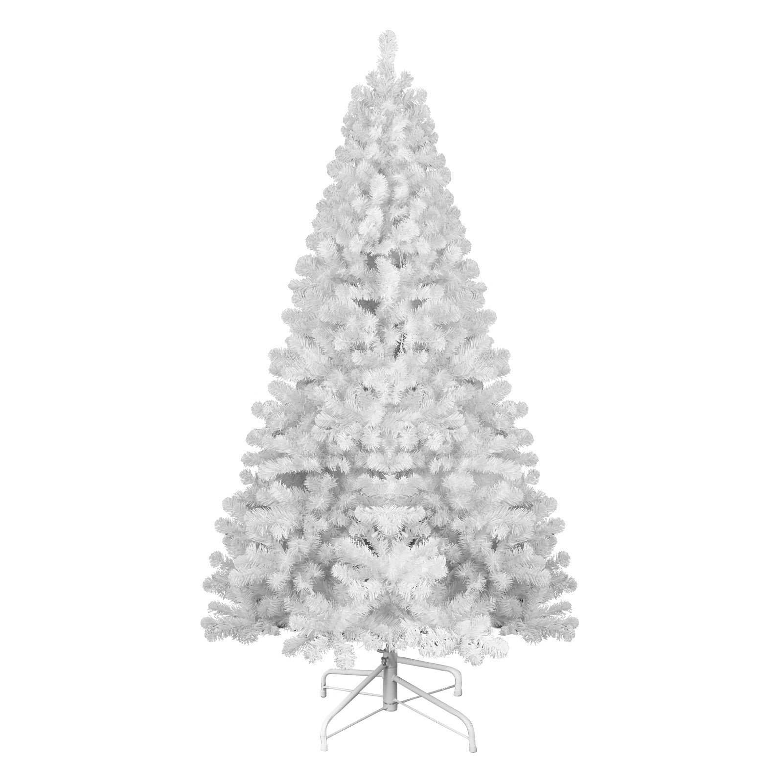 8ft PVC White Christmas Tree ,Environmentally Friendly Fireproof Artificial Christmas Tree - Mercantile Mountain