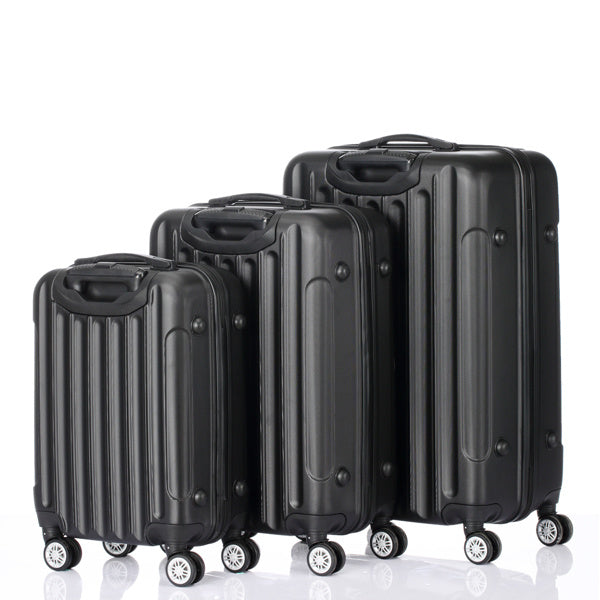 3-in-1 Multifunctional Large Capacity Traveling Storage Suitcase Black - Mercantile Mountain