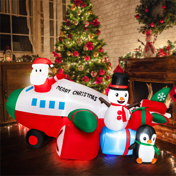 9 Feet Christmas Decoration Inflatable Santa Claus - Mercantile Mountain