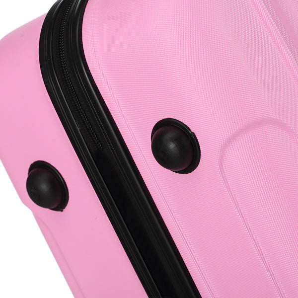 3-in-1 Multifunctional Large Capacity Traveling Storage Suitcase Pink - Mercantile Mountain