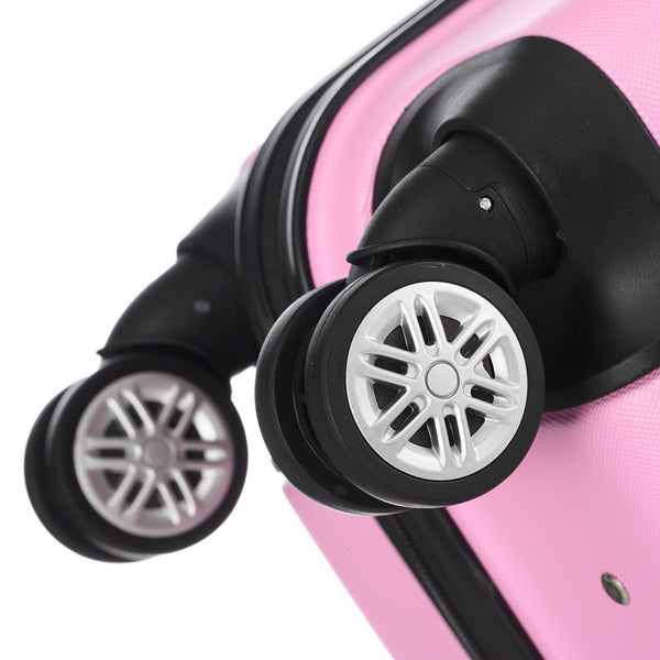 3-in-1 Multifunctional Large Capacity Traveling Storage Suitcase Pink - Mercantile Mountain