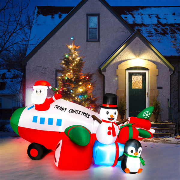 9 Feet Christmas Decoration Inflatable Santa Claus - Mercantile Mountain