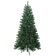6ft PVC Hinged Green Tree Environmentally Friendly Fireproof Artificial Christmas Tree - Mercantile Mountain