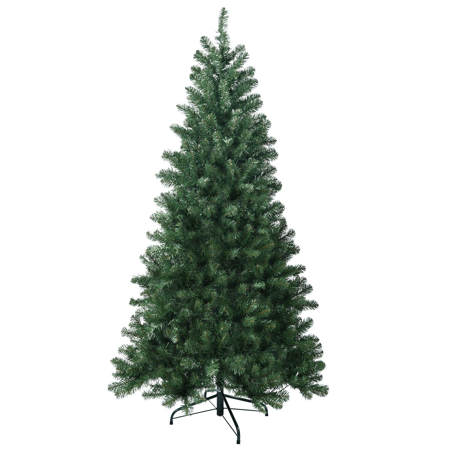 6ft PVC Hinged Green Tree Environmentally Friendly Fireproof Artificial Christmas Tree - Mercantile Mountain