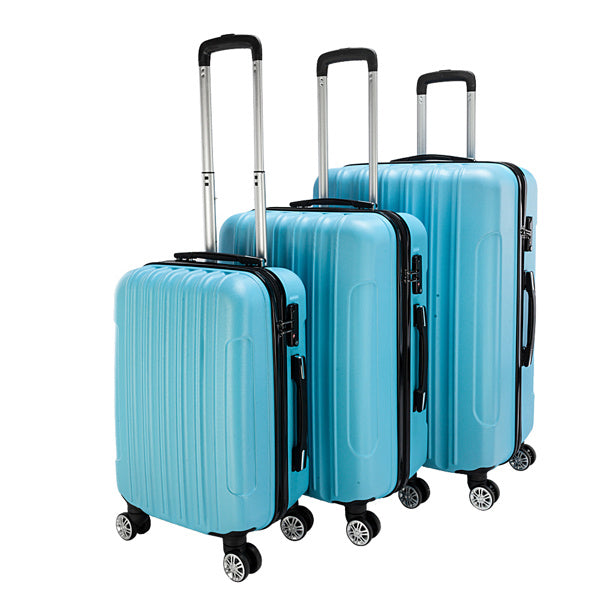 3-in-1 Multifunctional Large Capacity Traveling Storage Suitcase Blue - Mercantile Mountain
