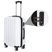 3-in-1 Multifunctional Large Capacity Traveling Storage Suitcase White - Mercantile Mountain