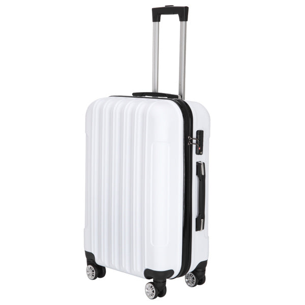 3-in-1 Multifunctional Large Capacity Traveling Storage Suitcase White - Mercantile Mountain