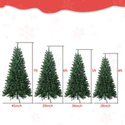 6ft PVC Hinged Green Tree Environmentally Friendly Fireproof Artificial Christmas Tree - Mercantile Mountain