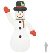 33 Foot Christmas Inflatable Snowman with LEDs inside - Mercantile Mountain