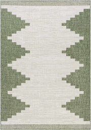 Djugun Green Indoor & Outdoor Rug - Mercantile Mountain