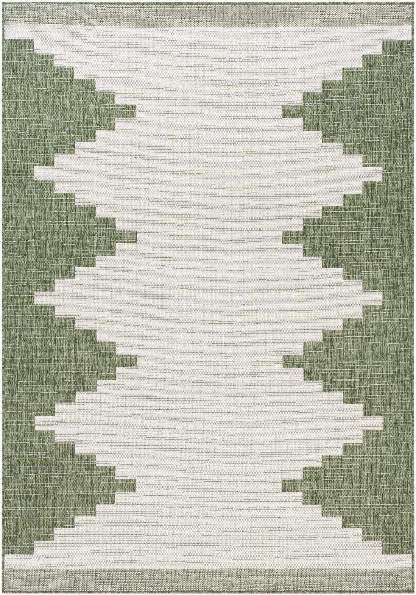 Djugun Green Indoor & Outdoor Rug - Mercantile Mountain