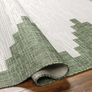 Djugun Green Indoor & Outdoor Rug - Mercantile Mountain