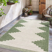 Djugun Green Indoor & Outdoor Rug - Mercantile Mountain