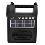 Solar Power Speaker with FM Radio / Flashlight / Lantern - Mercantile Mountain