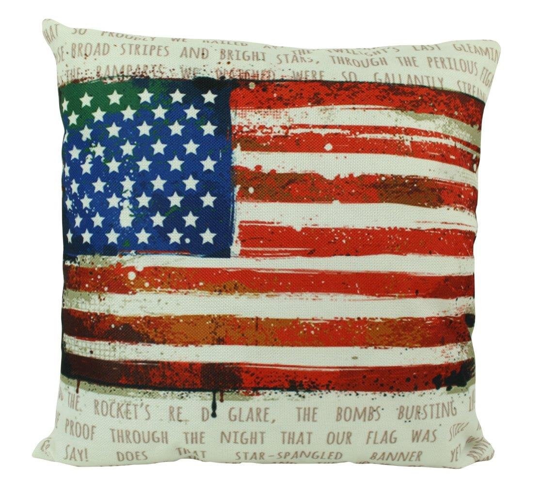 American Flag | Pillow Cover | Throw Pillow | Home Decor | Vintage - Mercantile Mountain