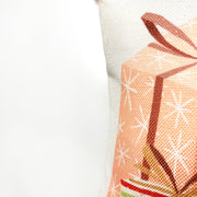 Christmas Gift Train | Throw Pillow Cover | 20x10 | Decorative Pillows - Mercantile Mountain