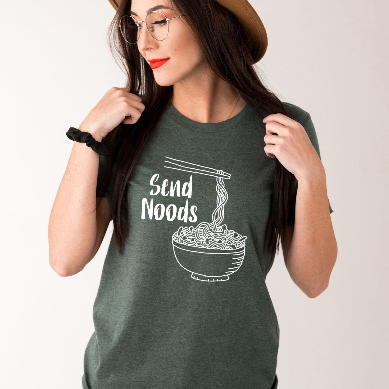 Send Noods, Foodie Shirt for Women - Mercantile Mountain