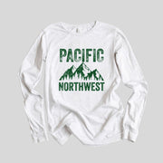 PNW Shirt, Shirts for Women, Pacific Northwest, Graphic Tee, Camping T - Mercantile Mountain