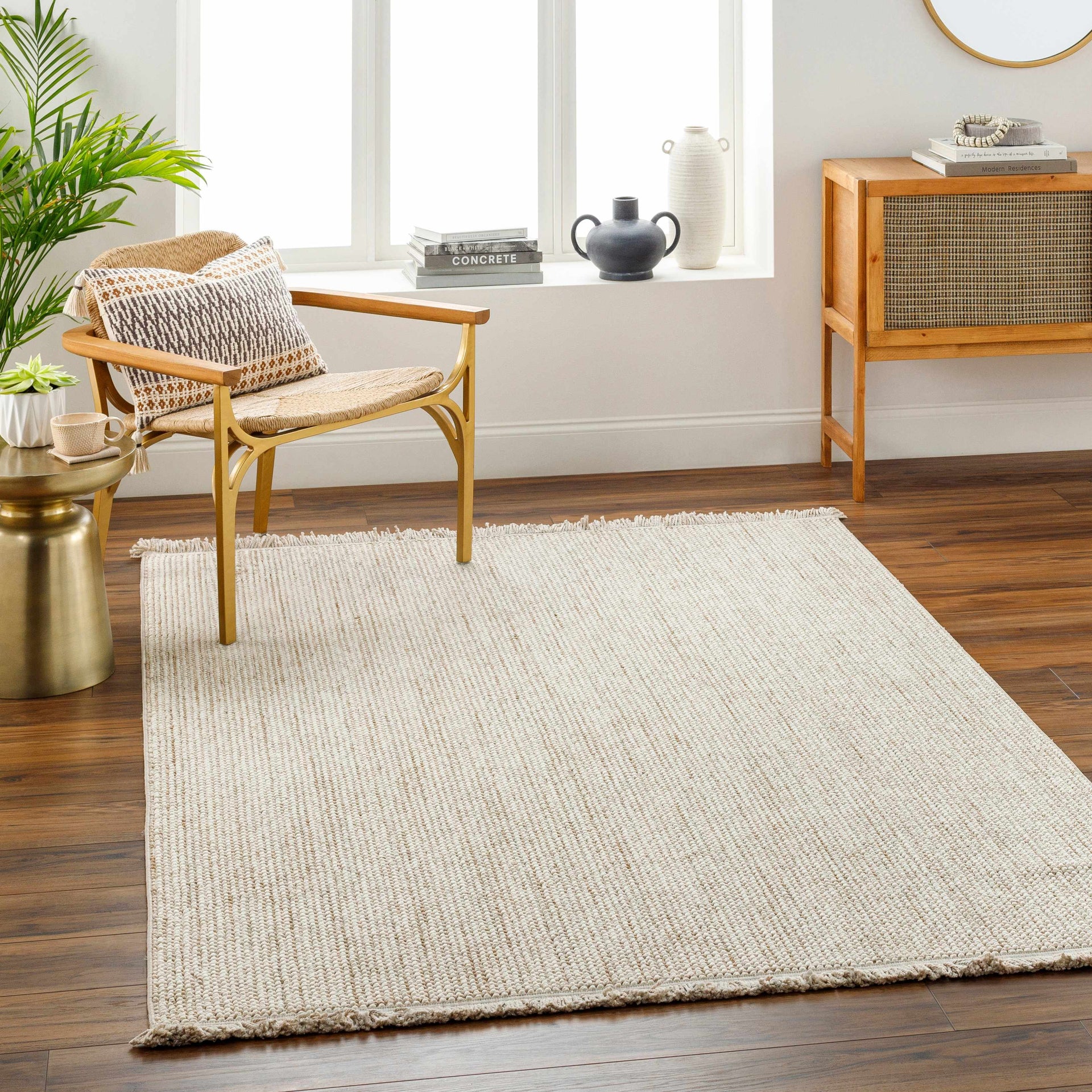 Gowan Beige Area Rug - Mercantile Mountain