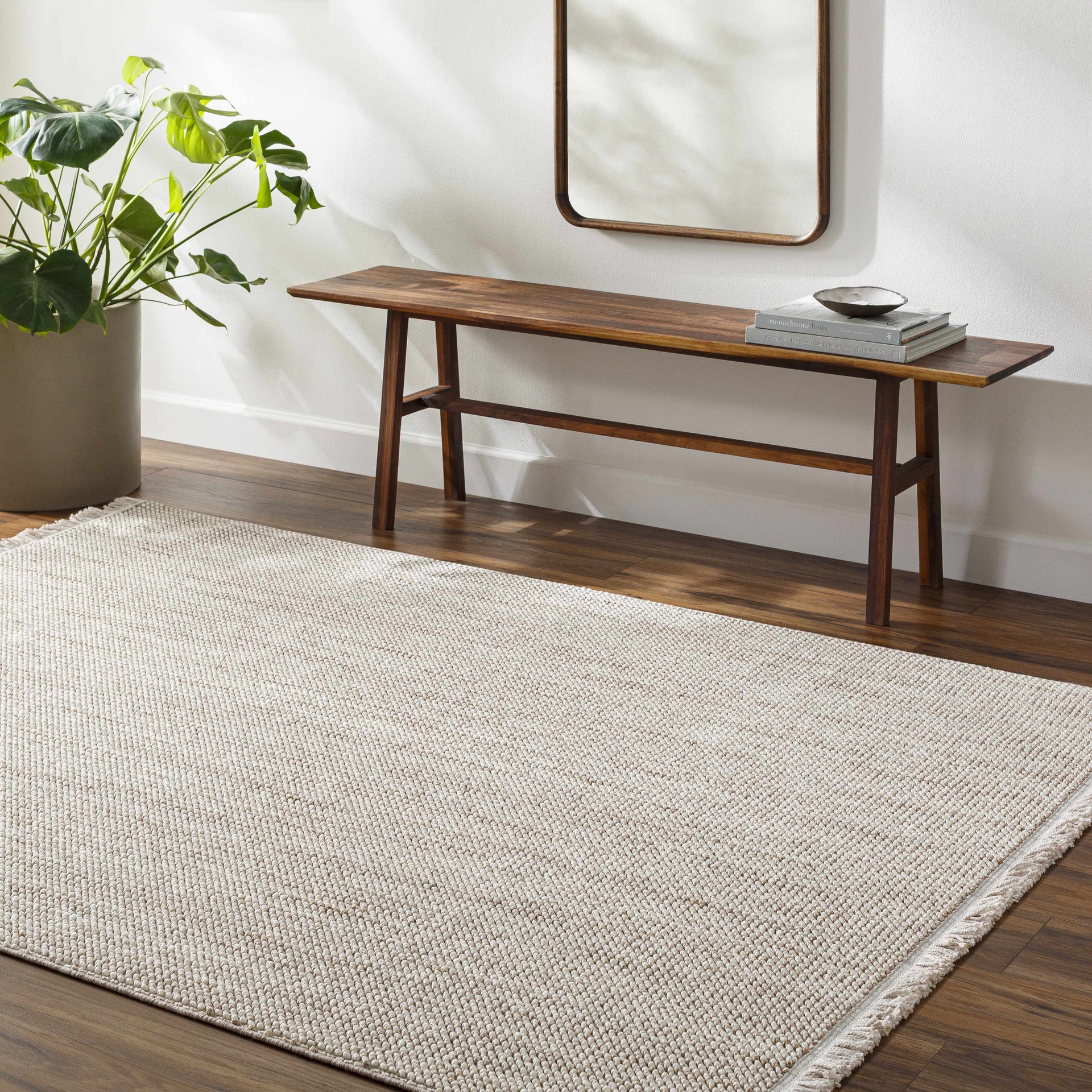Gowan Beige Area Rug - Mercantile Mountain