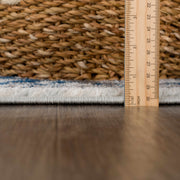 Istanbul Medallion Blue Area Carpet - Clearance - Mercantile Mountain