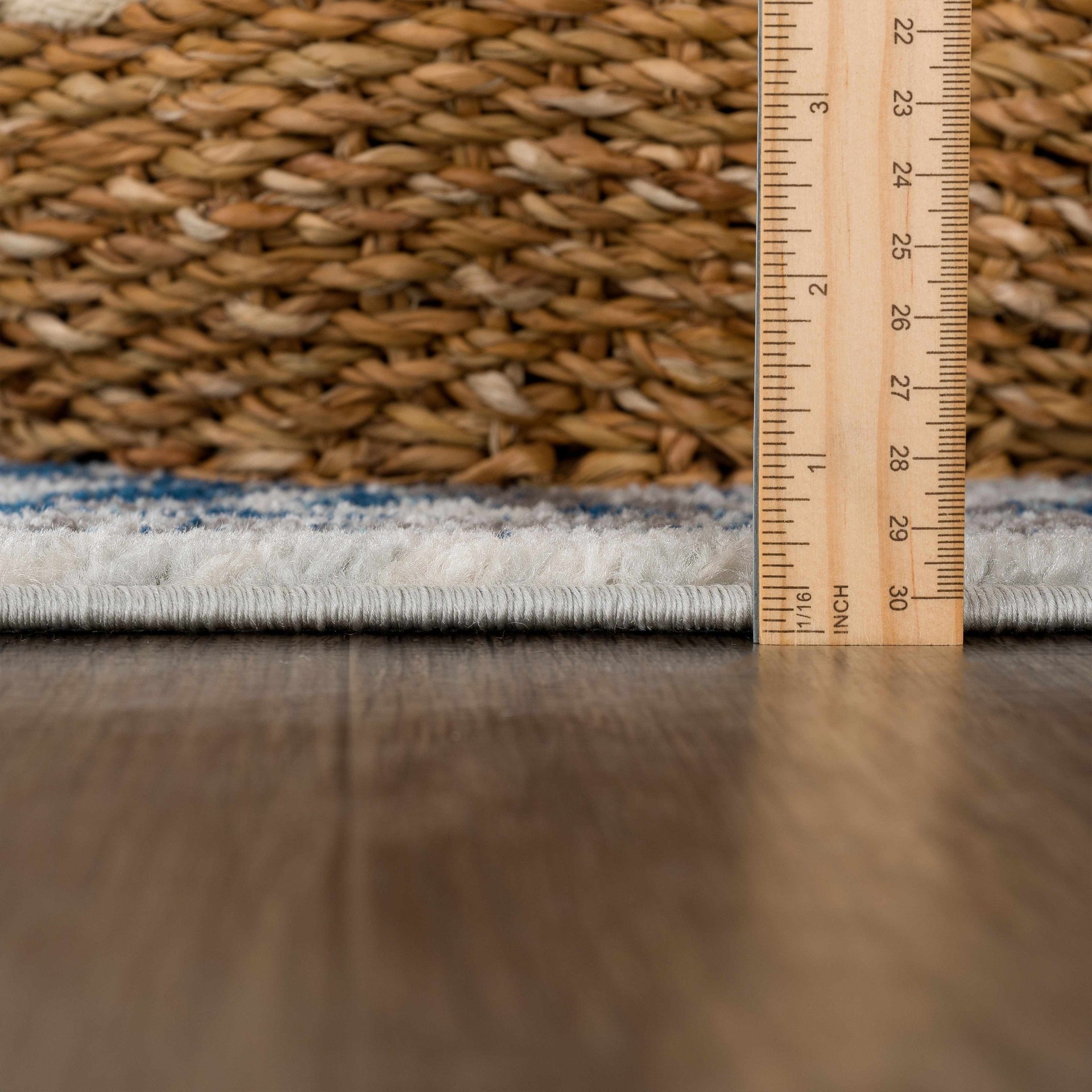 Istanbul Medallion Blue Area Carpet - Clearance - Mercantile Mountain