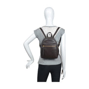 Kiwi Small Leather Backpack - Mercantile Mountain
