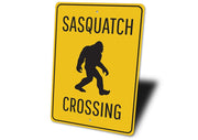Sasquatch Crossing Sign - Mercantile Mountain