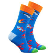 Men's Fish Paradise Socks - Mercantile Mountain