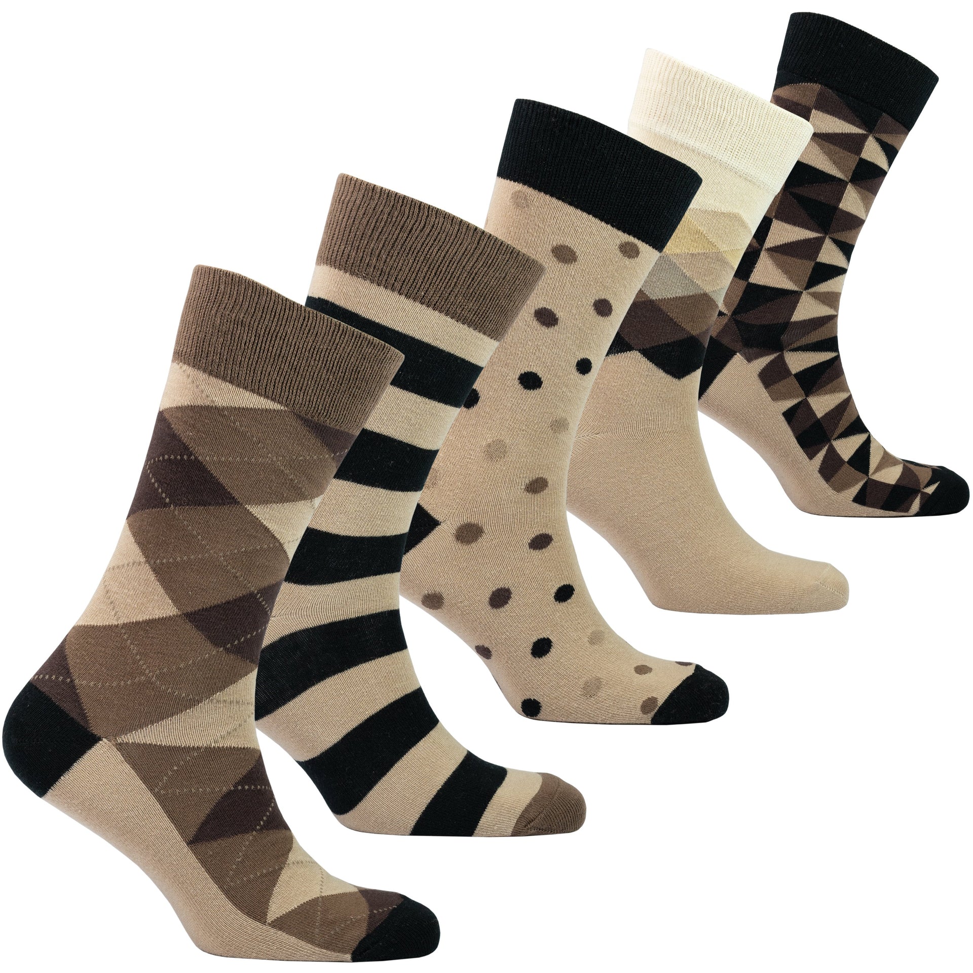 Men's Sand Mix Set Socks - Mercantile Mountain