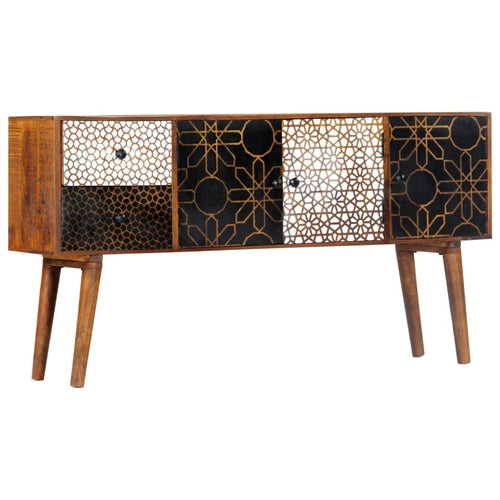 Sideboard with Printed Pattern Solid Mango Wood - Mercantile Mountain