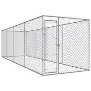 Outdoor Dog Kennel with Canopy Top - Mercantile Mountain
