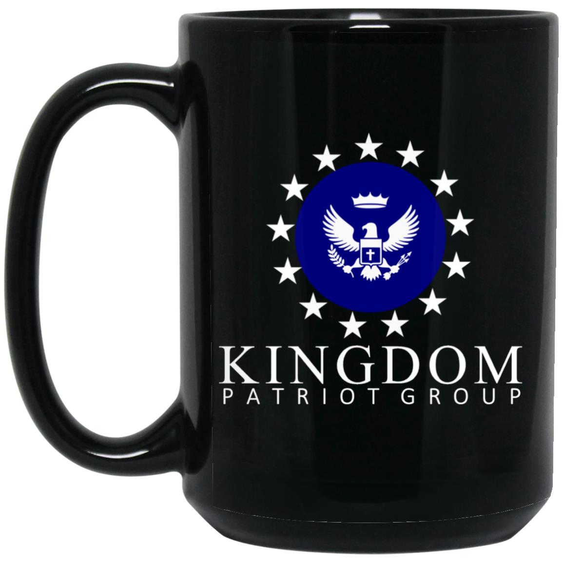 Kingdom Patriot Mug15 oz. Black Mug - Mercantile Mountain