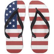 American Flag Adult Flip Flops - Mercantile Mountain