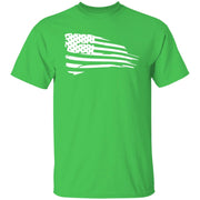 Distressed Flag 5.3 oz. T-Shirt Unisex - Mercantile Mountain