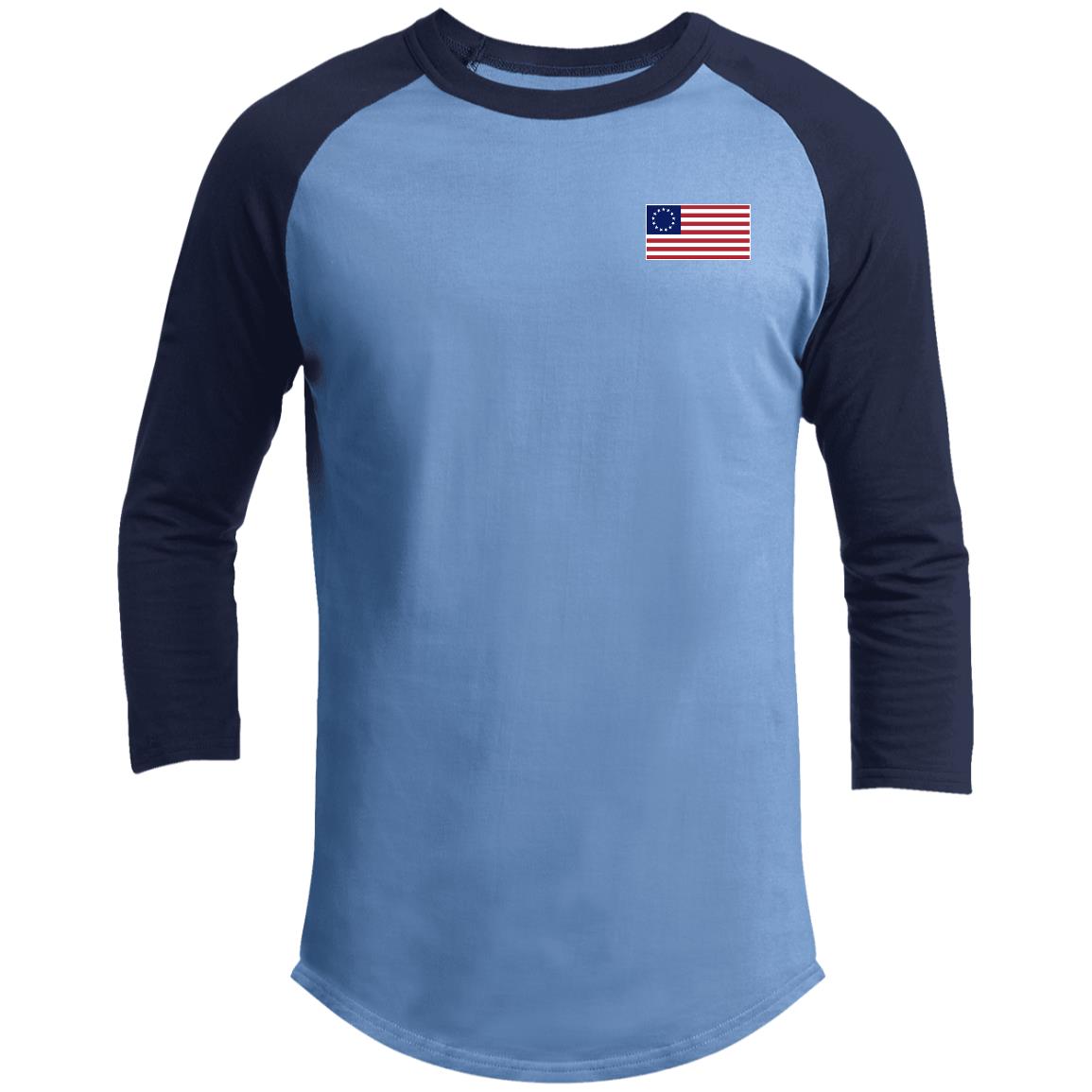 Sporty 1776 3/4 Sleeve Baseball Shirt - Mercantile Mountain