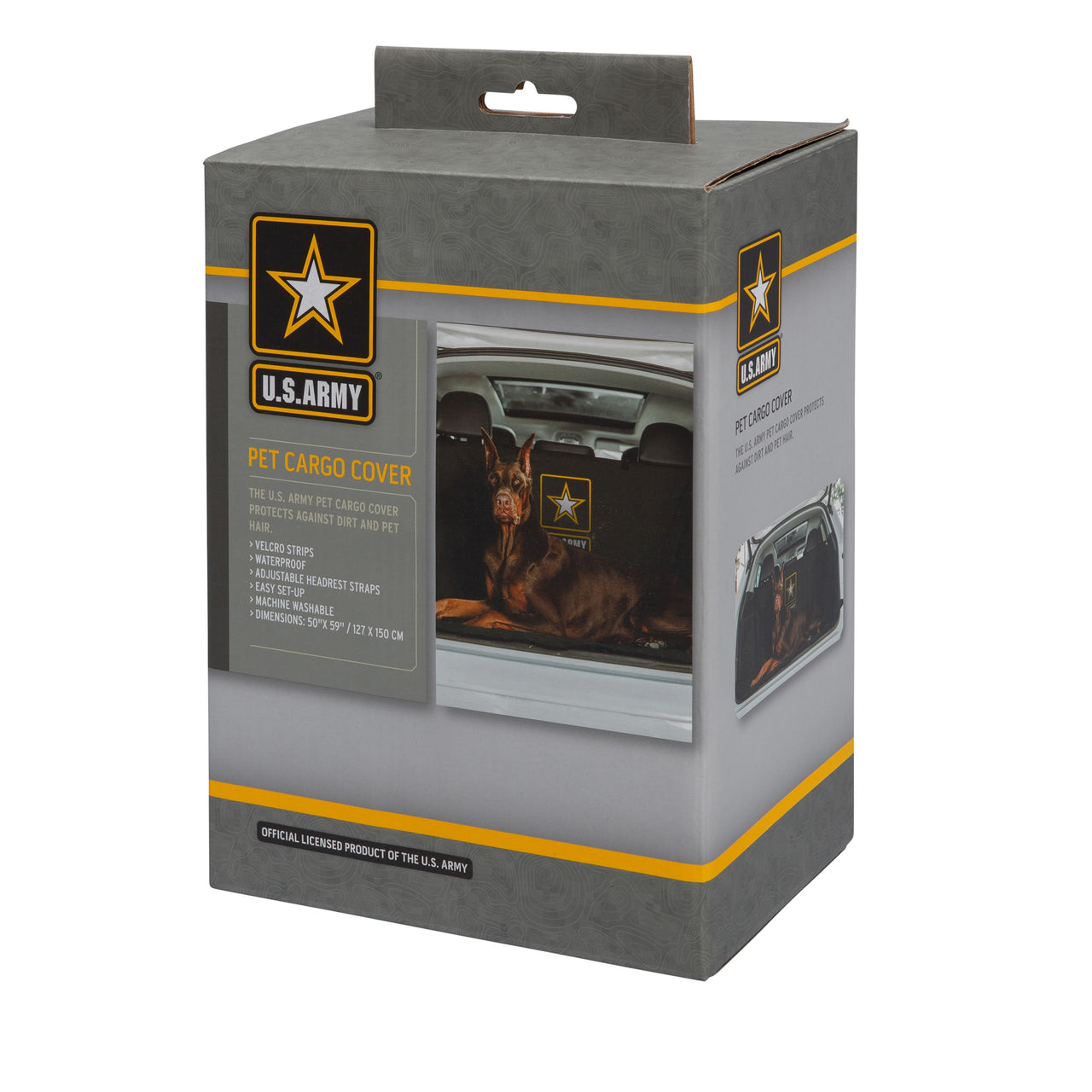 US Army Car or SUV Cargo Pet Cover - Dark Camo - Mercantile Mountain